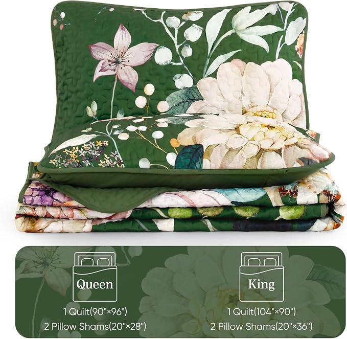 Drucon Floral Quilt King Size - Image 7
