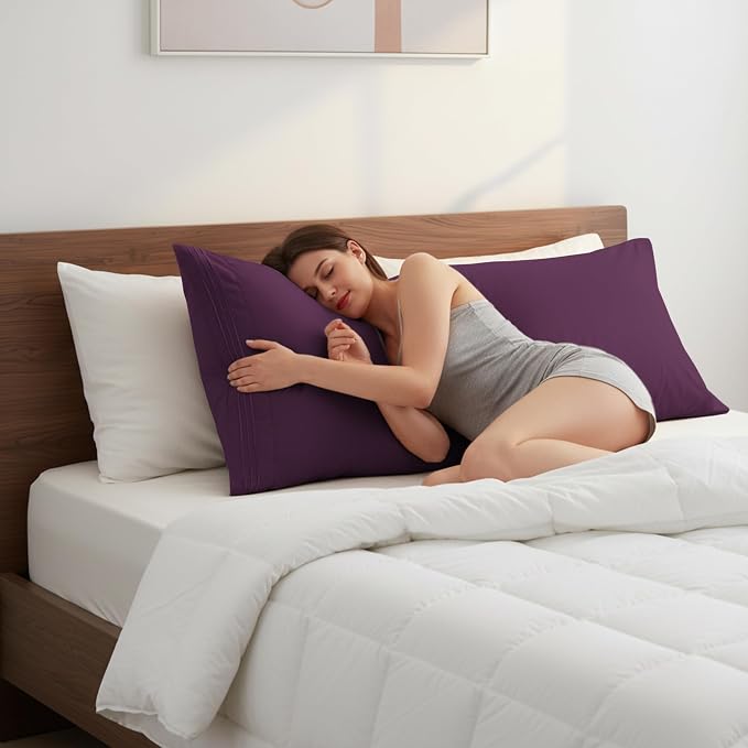 Elegant Comfort Luxury Ultra-Soft 1-Piece Body Pillowcase - Image 4