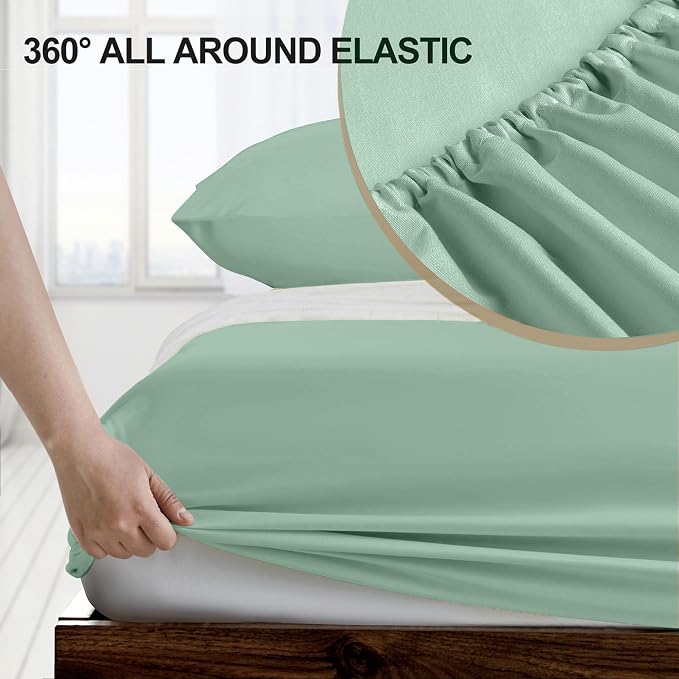 FreshCulture California King Fitted Sheet Only - Image 3