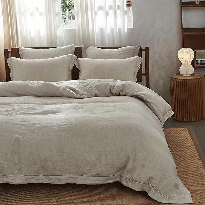 Simple&Opulence 100% Washed Linen Duvet Cover by SimpleOpulence