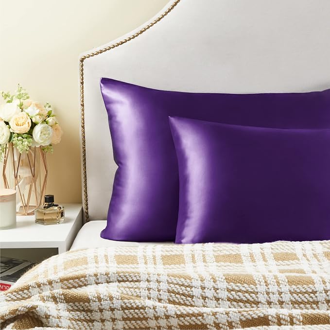 BEDELITE Satin Pillowcase for Hair and Skin, Super Soft and Cooling Similar to - Image 7