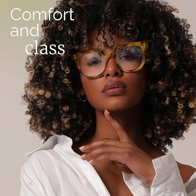 miyya Blue Light Glasses for Women & Men – Oversized UV & Blue Light Blocker - Image 7
