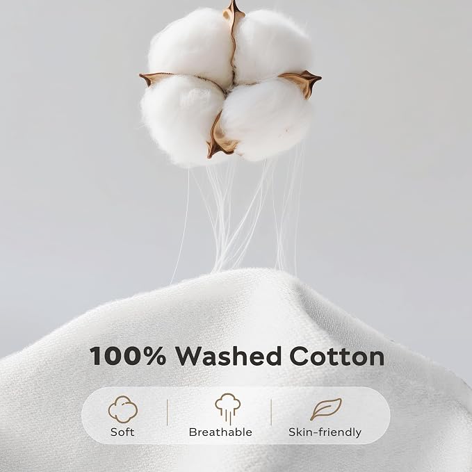 JELLYMONI Washed Cotton Duvet Cover - Image 3