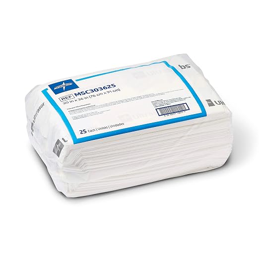 Medline Ultrasorbs Drypads, Super Absorbent Disposable Bed Pads, Large - Image 3