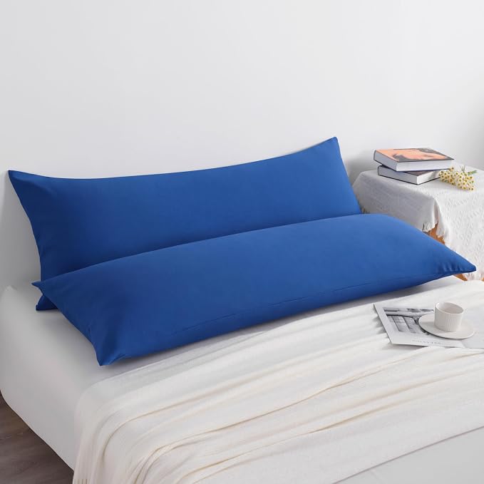 NTBAY Body Pillow Cases Set of 2, 2 Pack Brushed Microfiber 20x54 Pillow Cases - Image 2