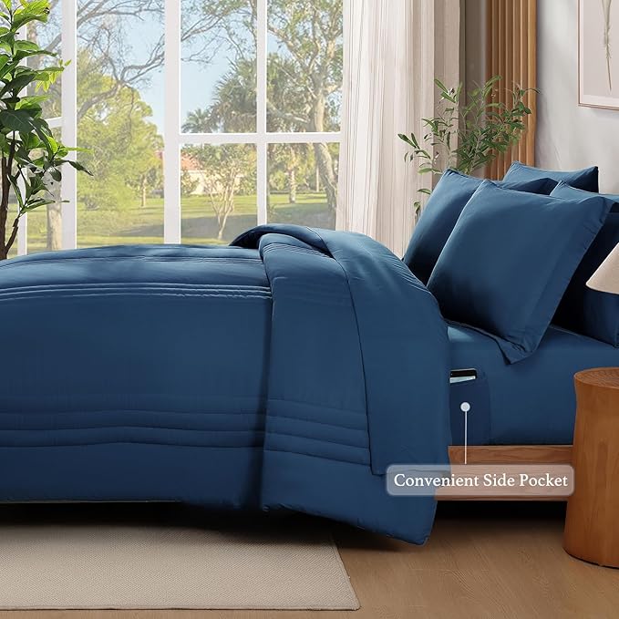 Monbix Full Size Comforter Set - Image 3
