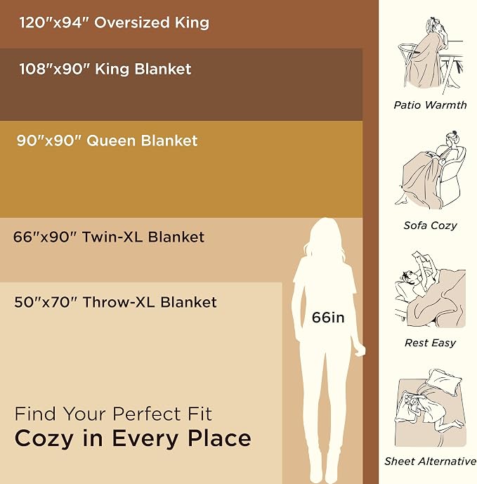 Bedsure GentleSoft 100% Cotton Large Throw Blanket - Image 6