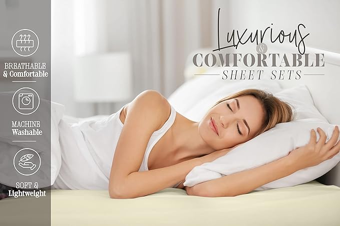 Elegant Comfort Softest and Coziest 4-Piece Sheet Set - Image 8
