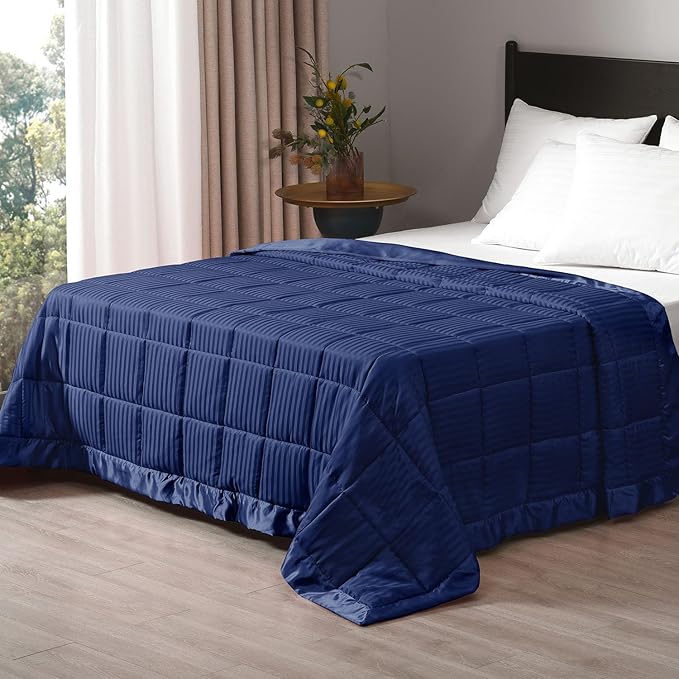downluxe Weighted Blanket King Size, 18 lb Weighted Blanket by Downluxe