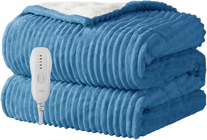 Texciting Heated Blanket Electric Throw 50”X60”-Heating Blanket by TEXCITING