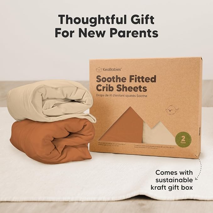 KeaBabies 2-Pack Organic Crib Sheets - Image 9