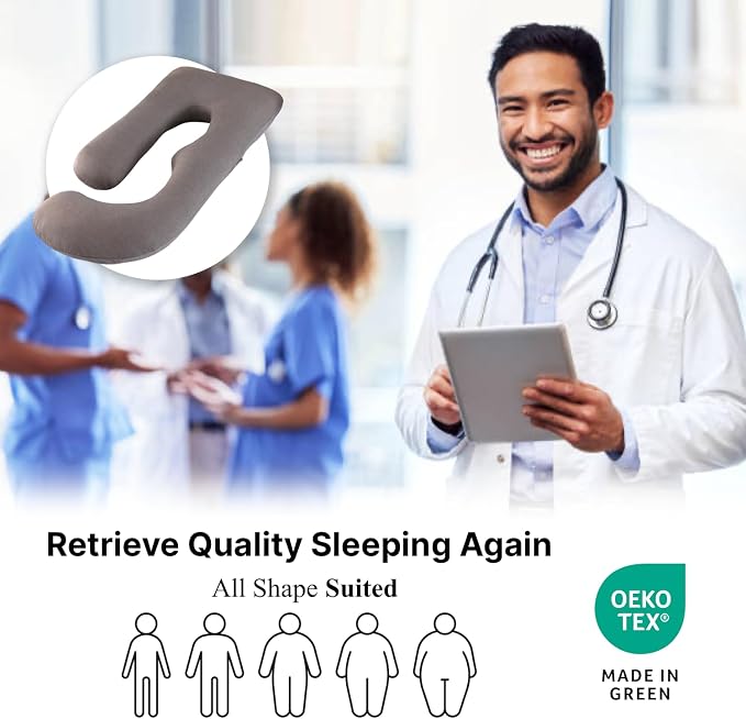 ALLOPERA Pregnancy Pillow, Full Body Maternity Pillow 57 inch, - Image 6