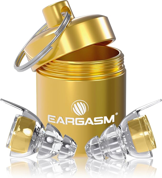 Eargasm High Fidelity Gold Earplugs by Eargasm