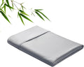 Bamboo Viscose Flat Sheets Only, 400 Thread Count Sateen Weave King Size Flat by ZaizaiHome