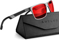 ANYLUV Blue Light Blocking Glasses Men Computer Gaming Glasses Lightweight by ANYLUV