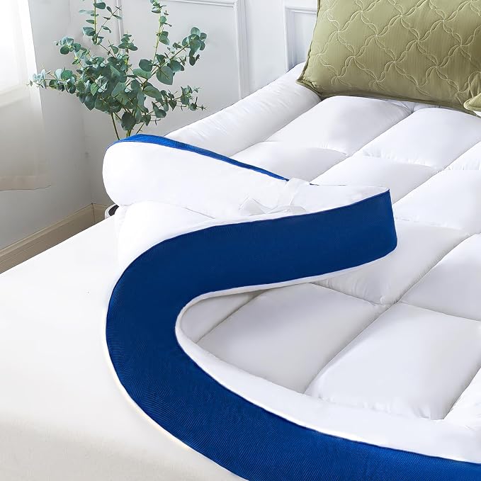 WhatsBedding 5 Inch King Mattress Topper - Image 4