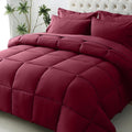 JOLLYVOGUE Full Comforter Set, Ultra-Soft Bed in a Bag Full Size 7 Pieces by JOLLYVOGUE