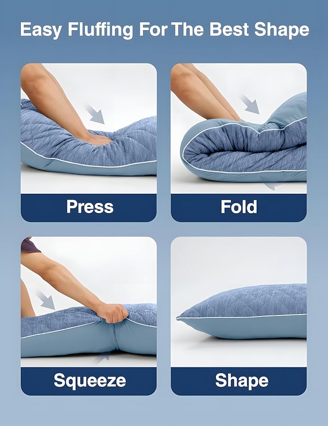 ZonLi Cooling Body Pillow for Adults Side Sleeper & Pregnancy - Image 6