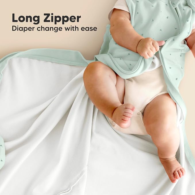 2-Pack Organic Baby Sleep Sacks, 100% Cotton - Image 5
