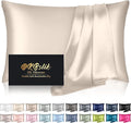 Silk Pillowcase for Hair and Skin, Mulberry Silk Pillow Cases King Size by HOME