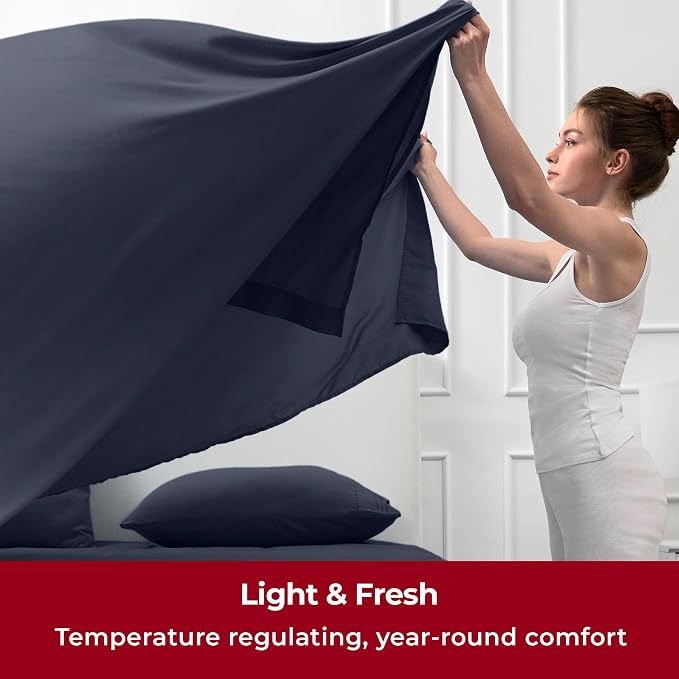 Mellanni Split King Sheets Set - Image 4
