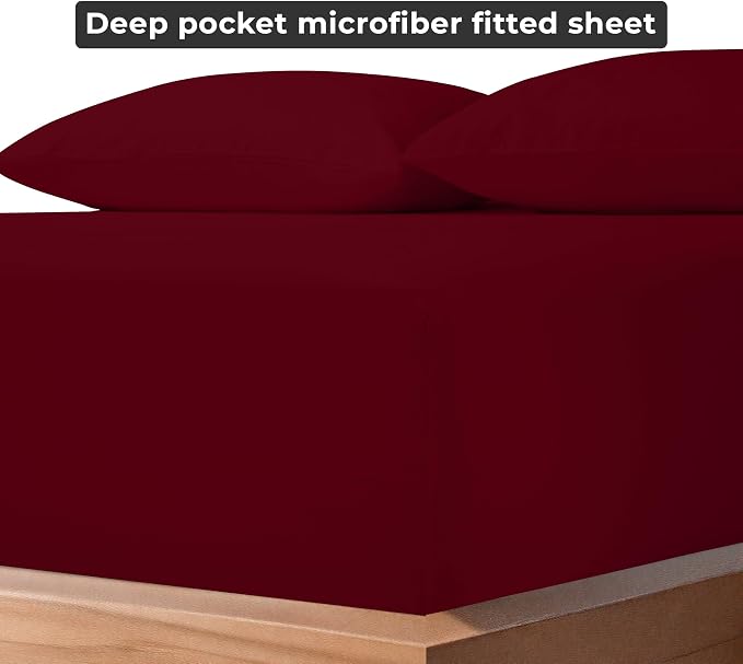 Royale Linens Fitted Sheet King - Image 6