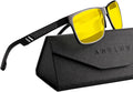 ANYLUV Blue Light Blocking Glasses Men Computer Gaming Glasses Lightweight by ANYLUV