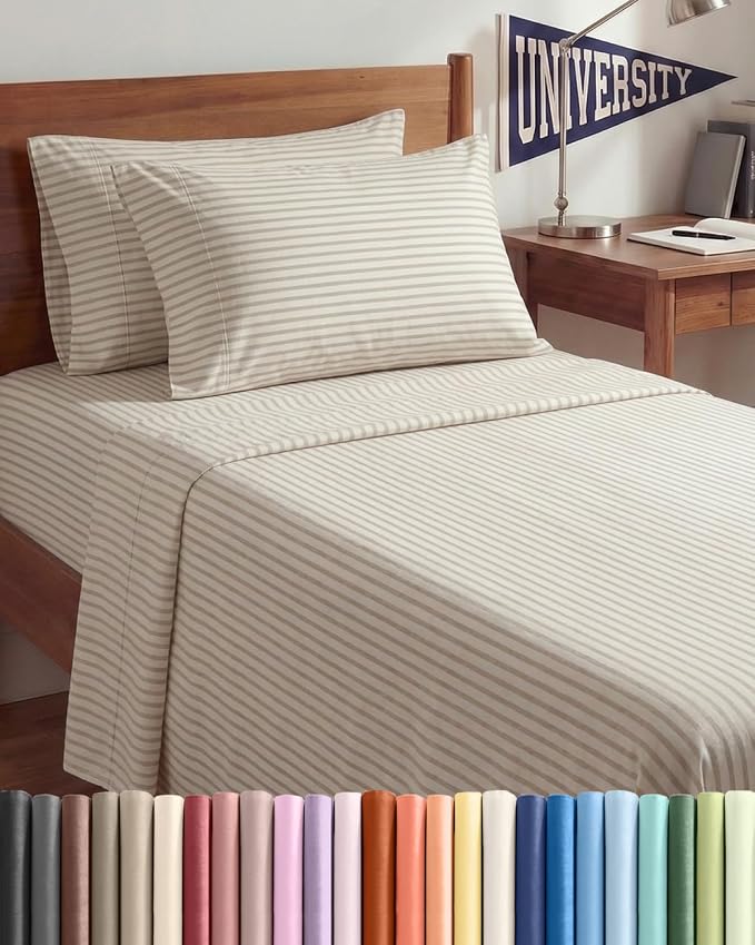 Twin XL 4 Piece Sheet Set by CGKUnlimited