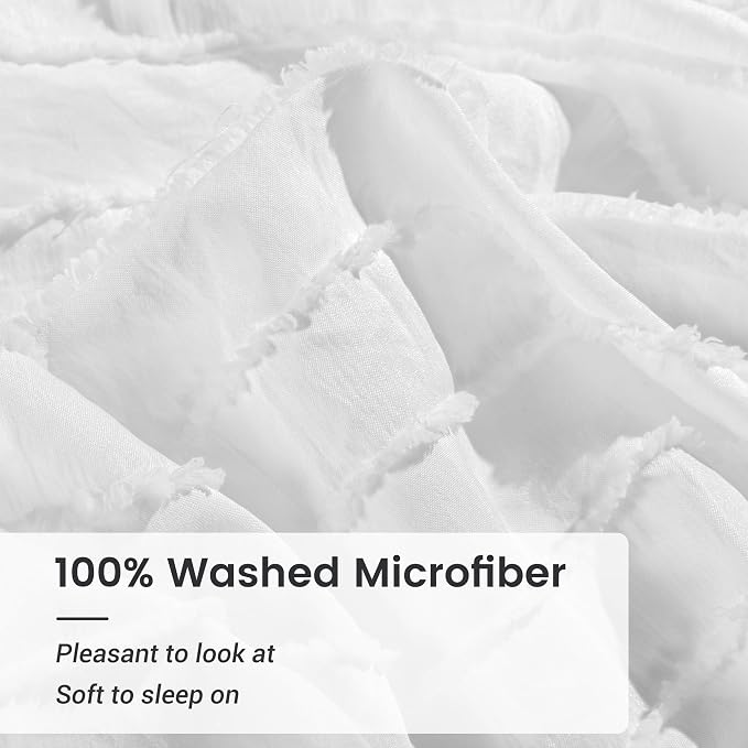 NEXHOME PRO Duvet Cover Full, Soft and Lightweight 100% Washed Microfiber - Image 3