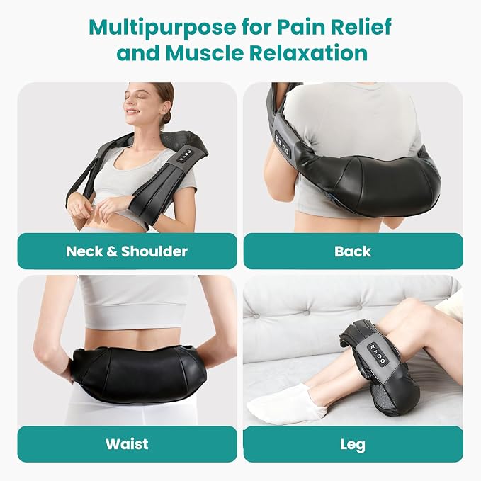 Nekteck Shiatsu Neck Massager - Image 5