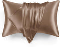 Love's cabin Satin Pillowcase Set of 2 Standard Size 20x26, Cooling Pillow by Lovescabin