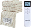 Heated Blanket Electric Blanket, 5 Heating Level, 1-12 Hour Auto Off, by XINIUSLEEP
