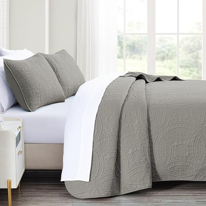 akkialla Twin Quilt Bedding Set, Lightweight Soft Bedspread Coverlet, Modern - Image 4