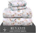 RUVANTI 4 Pcs Cotton Sheets by Ruvanti