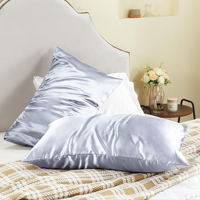 BEDELITE Satin Pillowcase for Hair and Skin, Super Soft and Cooling Similar to - Image 8