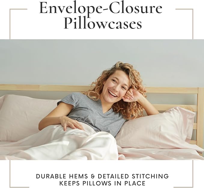 Bamboo Bay Hotel Quality 4 Piece Cooling Pillow Cases - Image 7