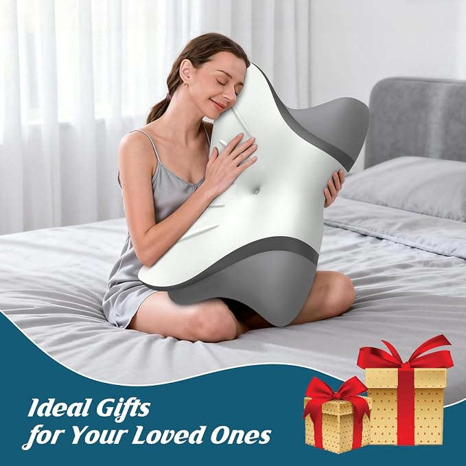 Cervical Neck Pillow for Pain Relief, Bed Pillows for Sleeping, Ergonomic - Image 8