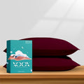 XOOX Linen 100% Egyptian Cotton King Pillow Cases Set of 2 by XOOXLinen