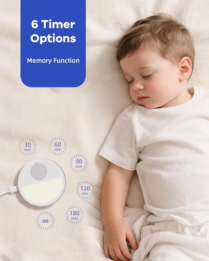 Wall Plug in White Noise Sound Machine - Image 6