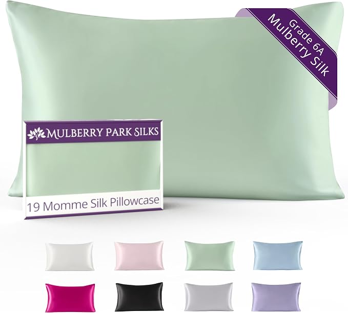 Mulberry Park 100% Silk Pillowcase by MulberryParkSilks
