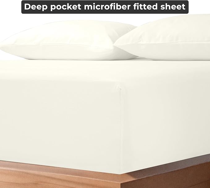 Royale Linens Fitted Sheet Twin - Image 6