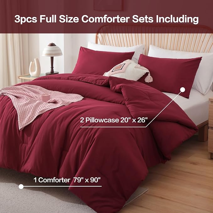 ROSGONIA Full Size Comforter Sets - Image 3
