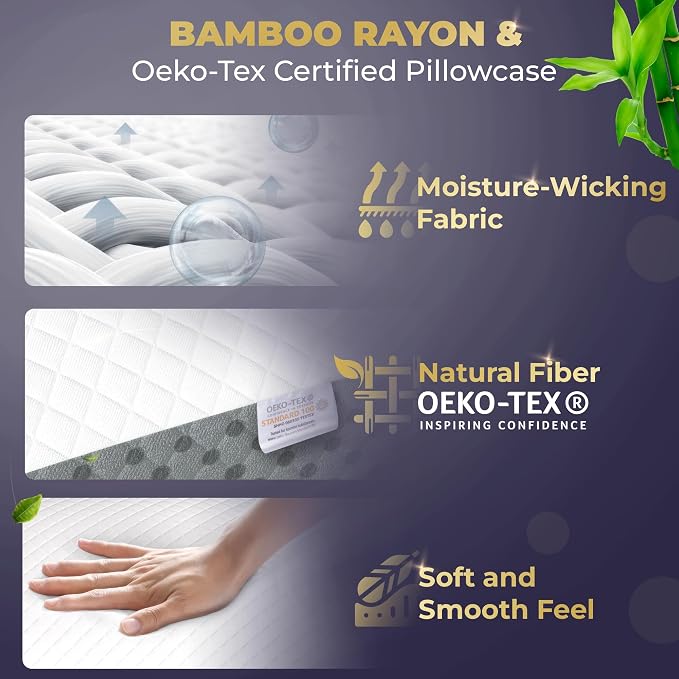 Royal Therapy Memory Foam Pillow, Neck Pain Relief, - Image 6