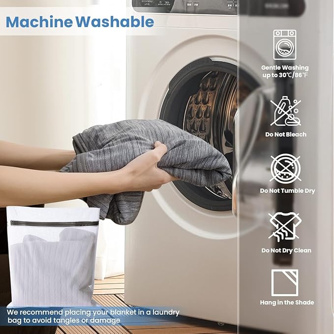 OIGAE Cooling Blanket for Hot Sleepers - Image 7