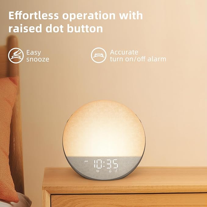 Sunrise Alarm Clock White Noise Machine: Natural Wake Up Light - Image 7