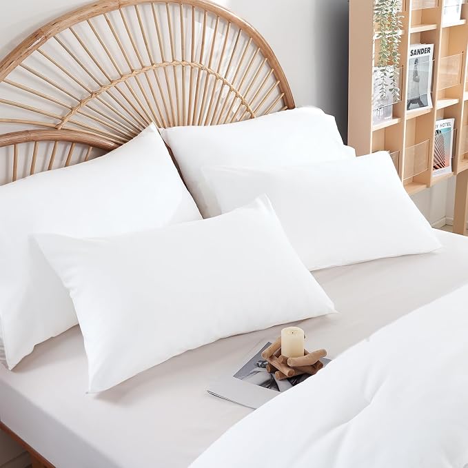 weigelia Full Size Comforter White Modern 3PCS Microfiber Full Size Comforter - Image 5