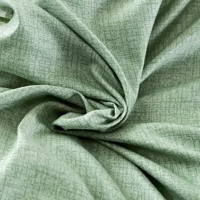 OAITE Duvet Cover Twin Size, Reversible Leaf Green Duvet Cover Set - Image 7