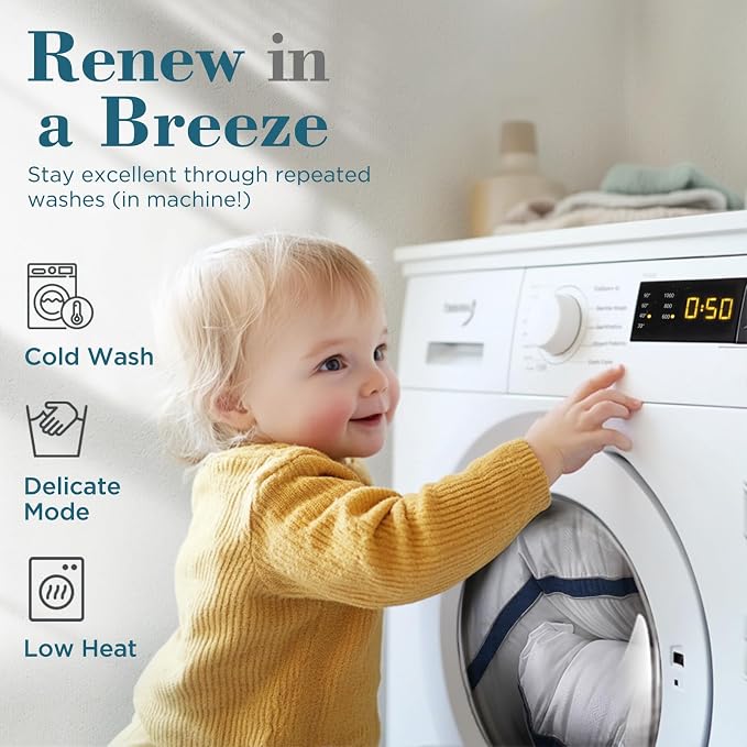 viewstar Bed Pillows King Sizes Set of 2, Hotel Quality Cooling Down - Image 7