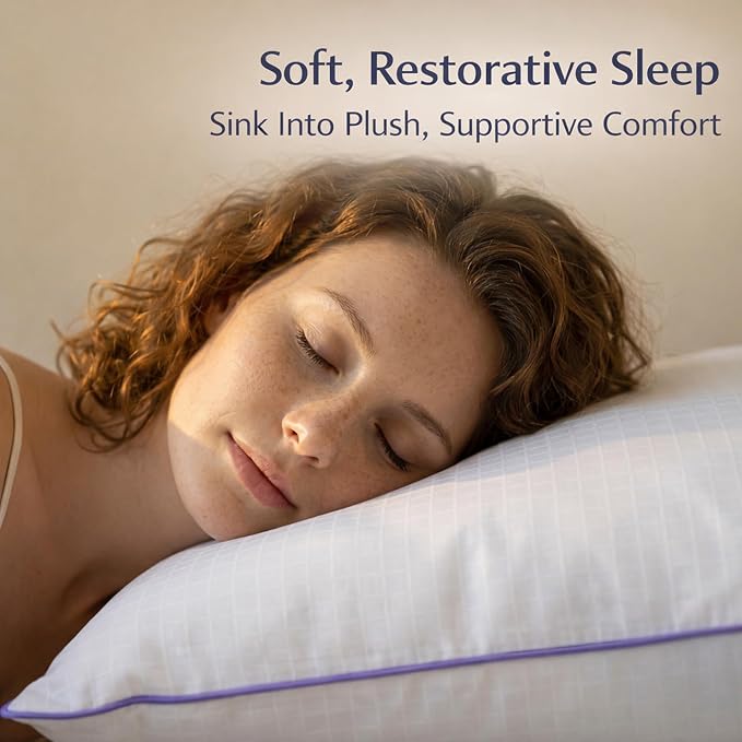 King Size Pillows Set of 2 – Bed Pillows - Image 3