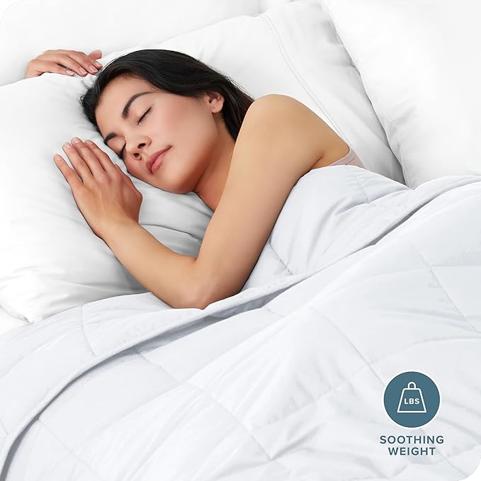 Bare Home Weighted Blanket Twin or Full Size 7lb - Image 2